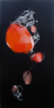 &quot;El meu imaginari&quot;, mixta s / papel, 100x 50 cm.